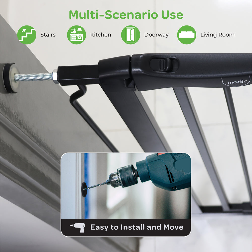 MOON Secura Safety Gate with 20cm extension