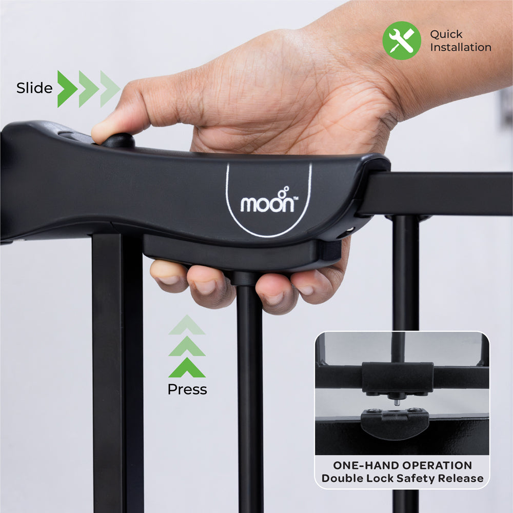 MOON Secura Safety Gate with 20cm extension