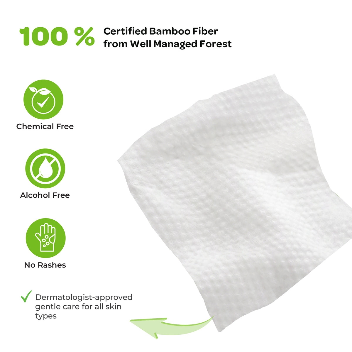 MOON Bamboo Tissues – 2-in-1 Dry & Wet Baby Wipes