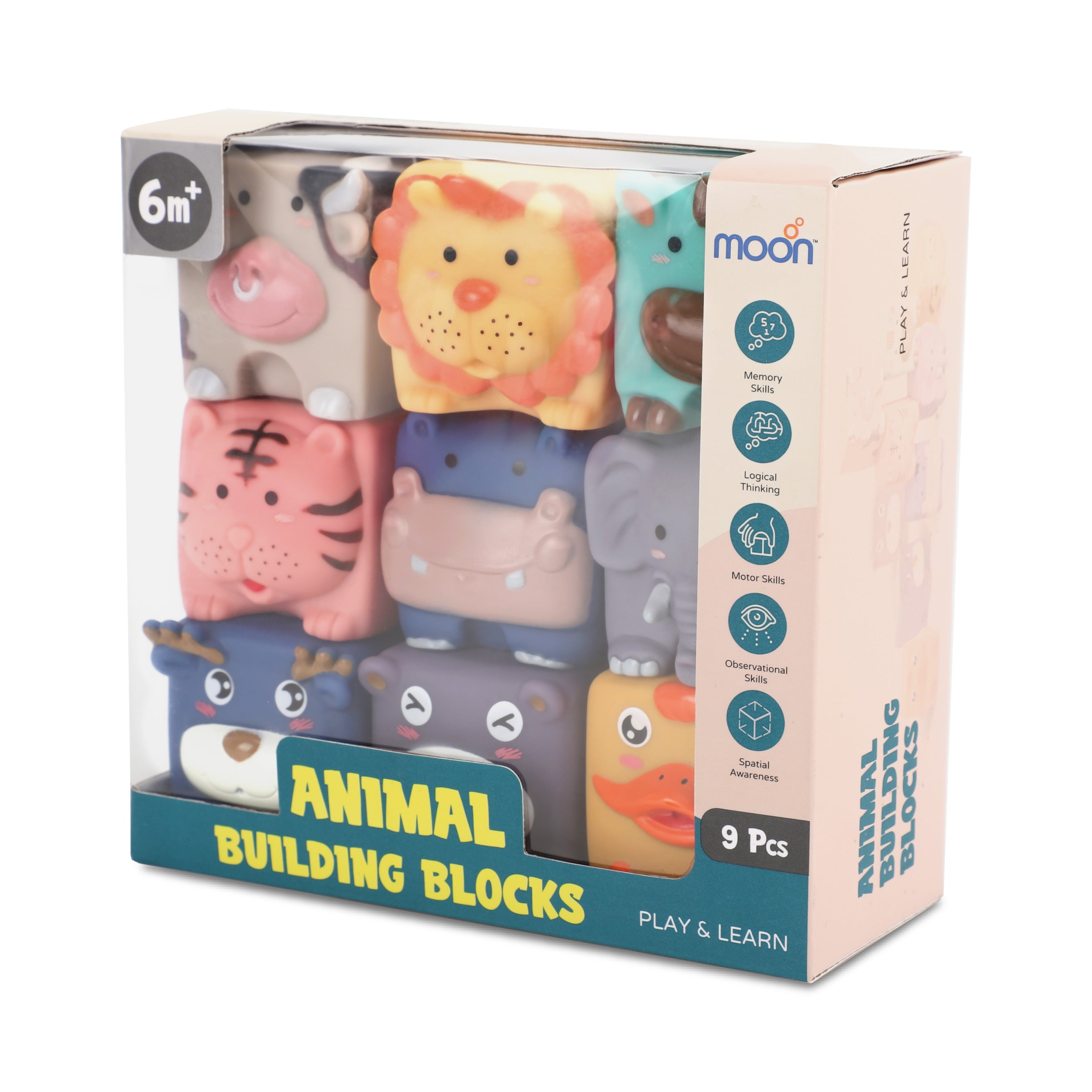 MOON Animal Building Blocks - The Moon Brand™