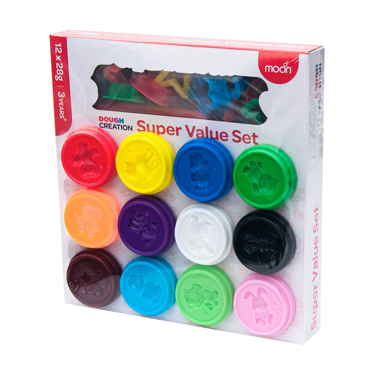 MOON Kid's Dough CREATION SET F 4 ,4 X 84 G. - The Moon Brand™