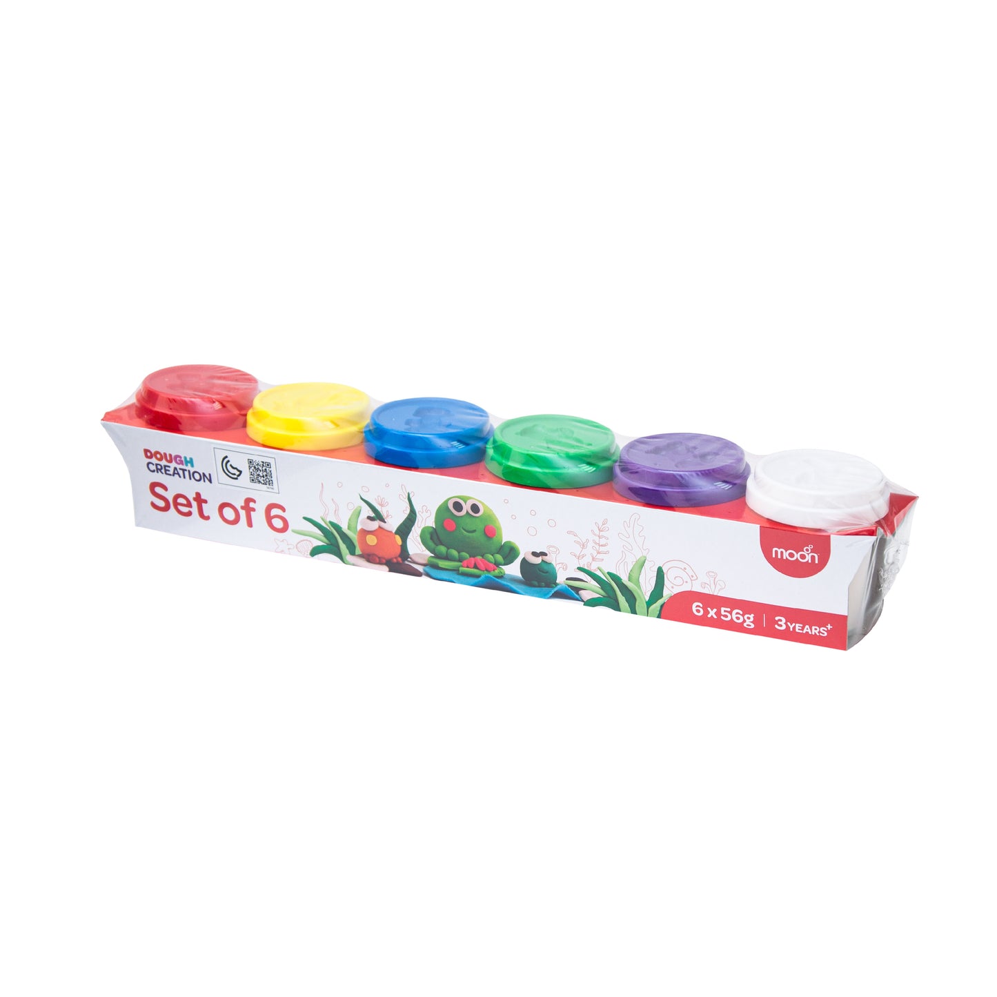 MOON Kid's Dough CREATION SET F 4 ,4 X 84 G.