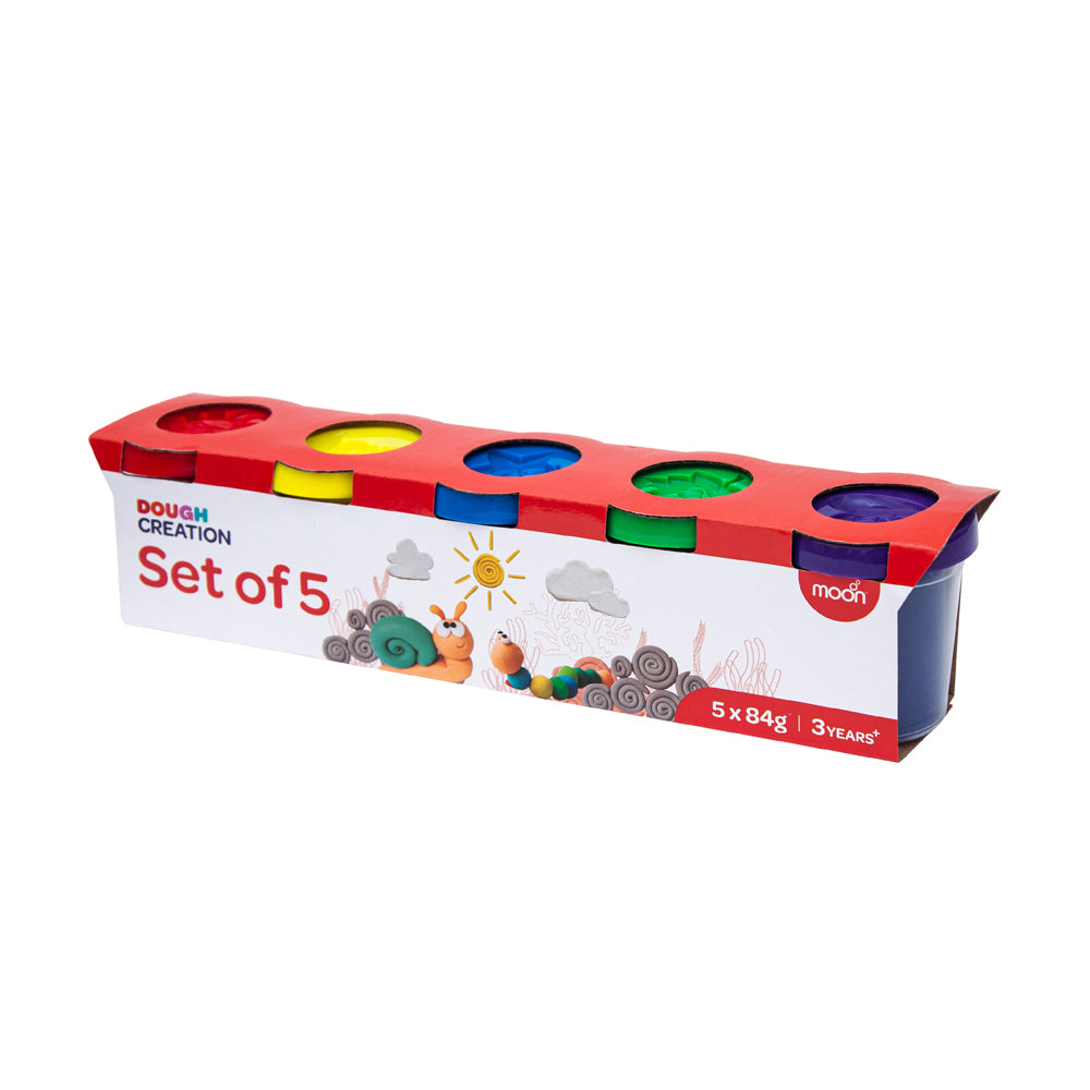 MOON Kid's Dough CREATION SET F 4 ,4 X 84 G.