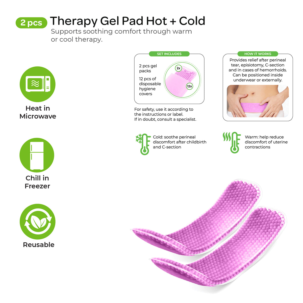 MOON Postpartum Recovery Kit | All-in-One Maternity Care Set for New Moms