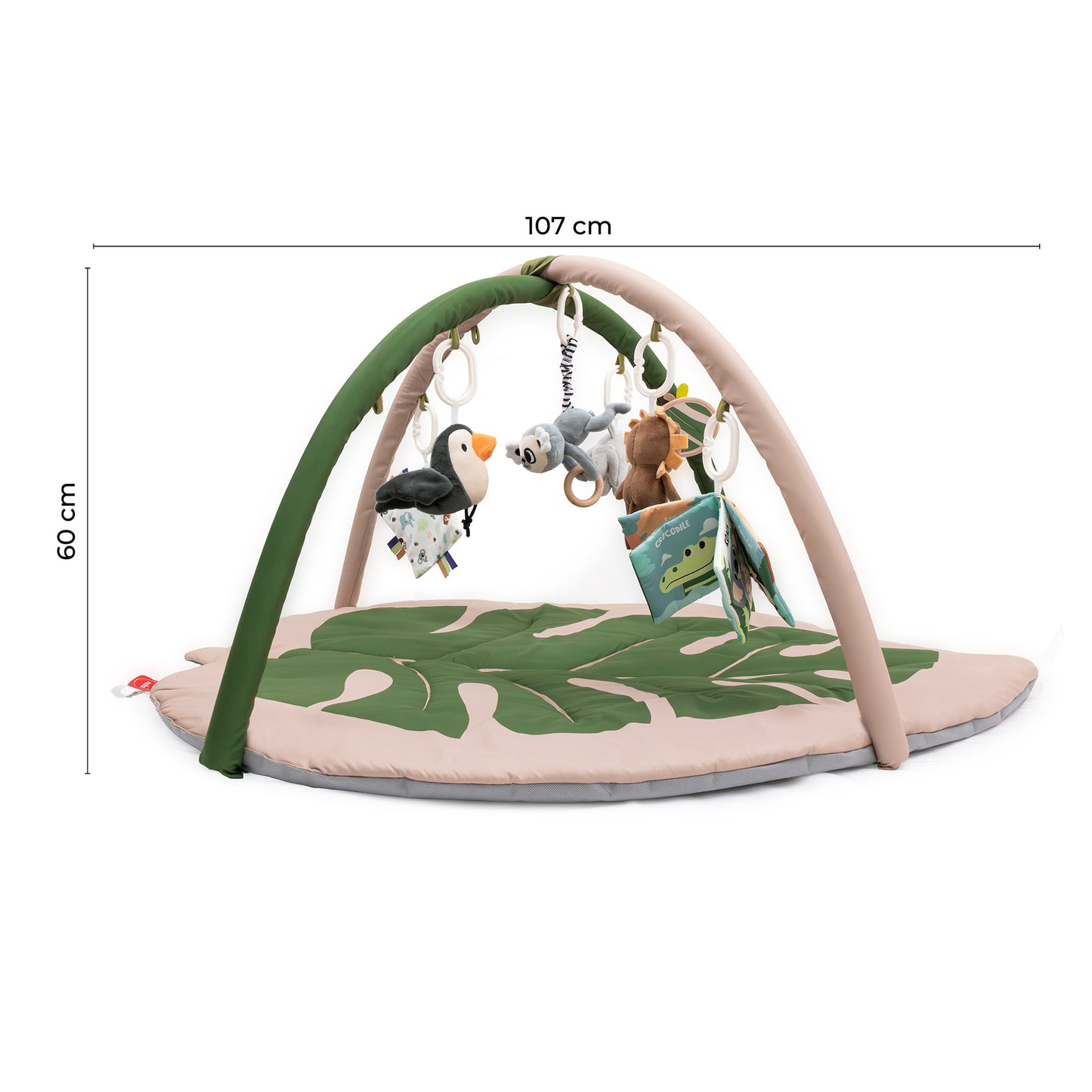 MOON Forest animal play mat- Beige