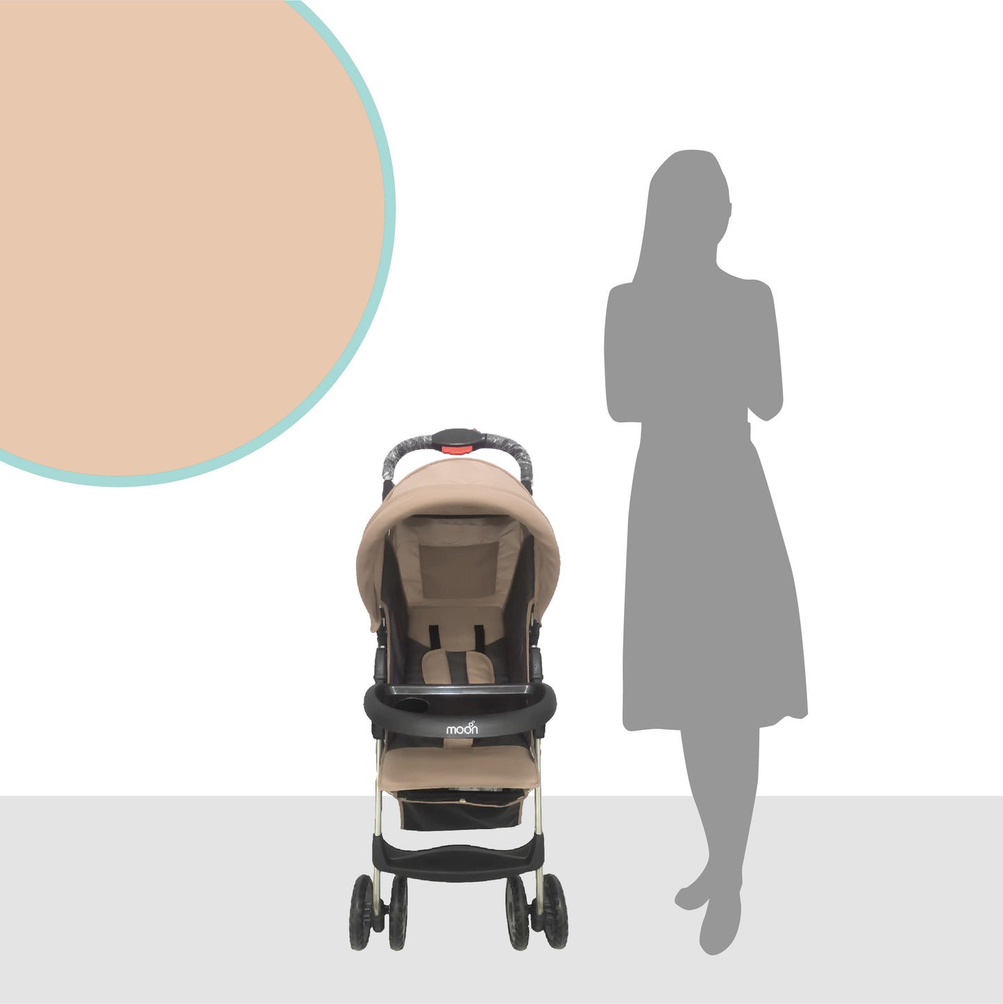 MOON - Bezik One Fold Stroller