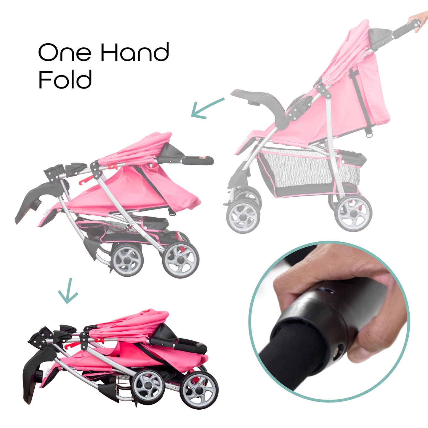 MOON Trek - One Fold Stroller