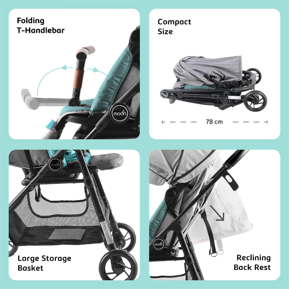 MOON Revo 360 stroller - The Moon Brand™