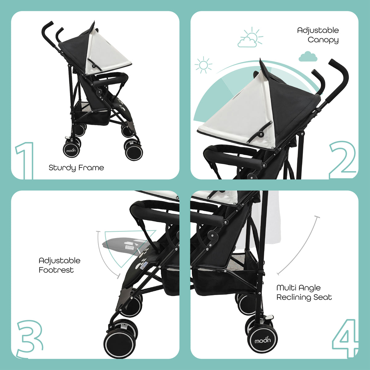 MOON Safari - Stroller Character - The Moon Brand™