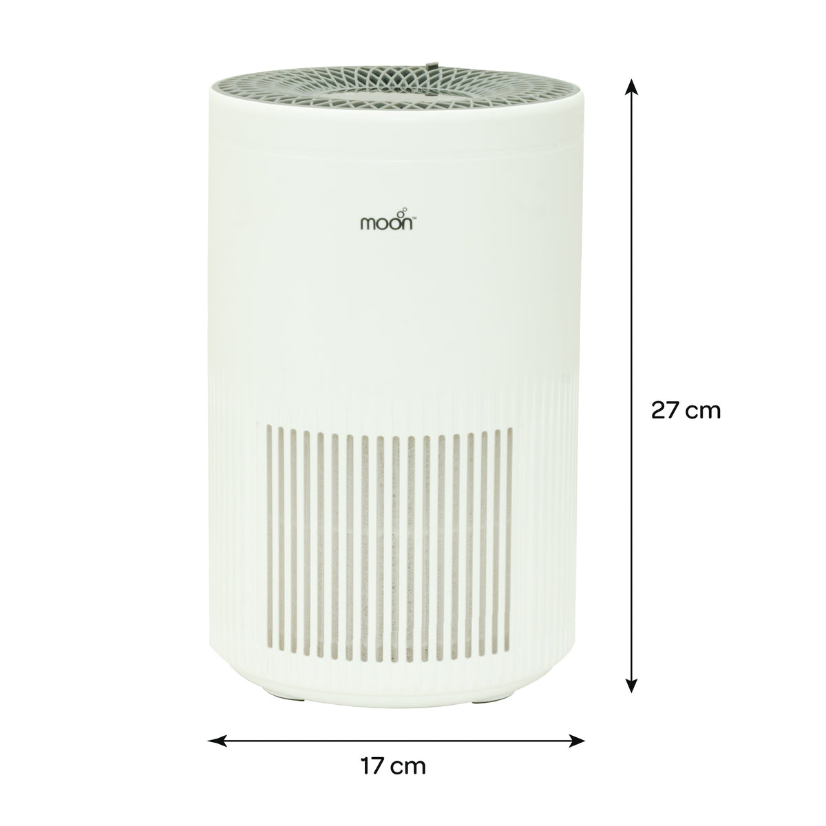 MOON Oxipure Baby Nursery Air Purifier, HEPA, Child Lock, 5–10 m² - White