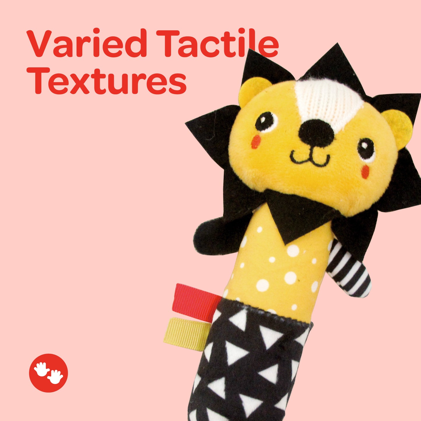 MOON Soft Rattle Toy - Lion