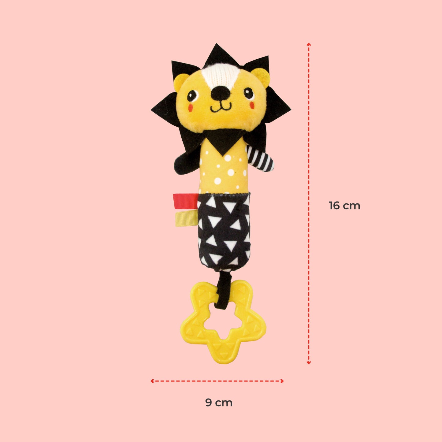 MOON Soft Rattle Toy - Lion