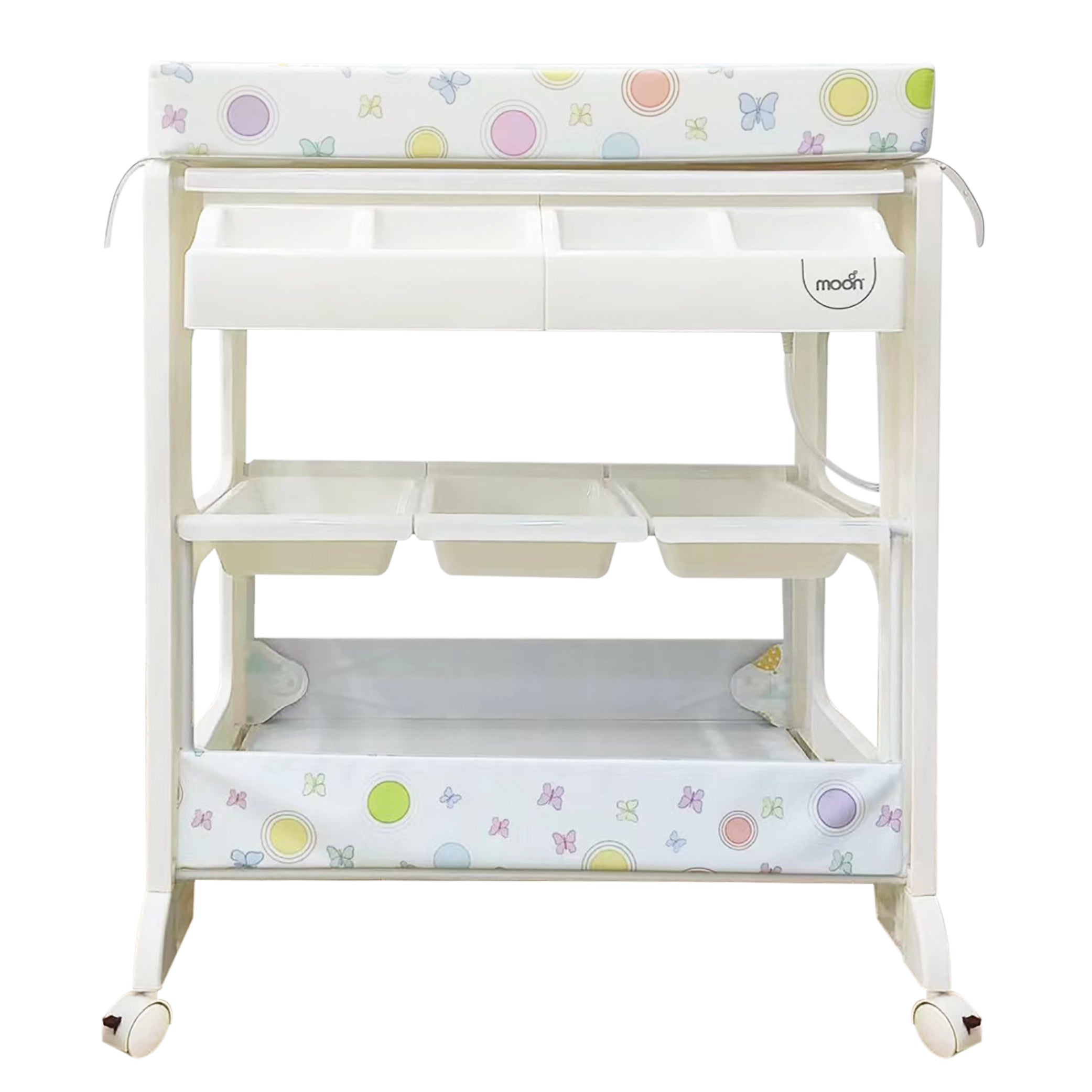 MOON Changing Station-Baby Elephants with Balloons (82 x 52 x 102 cm) - The Moon Brand™