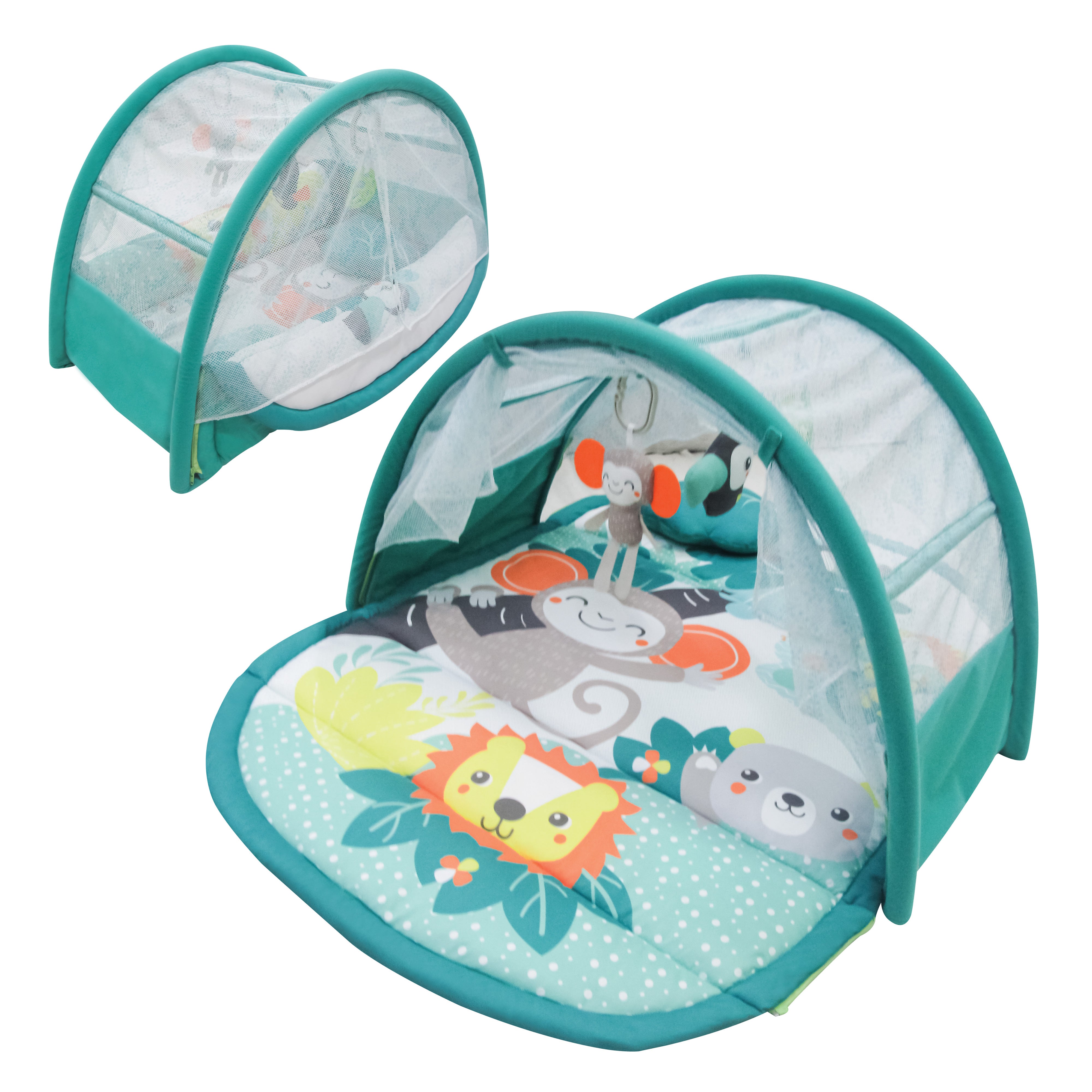 MOON Nap n Play floor playmat - Jungle Friends - The Moon Brand™