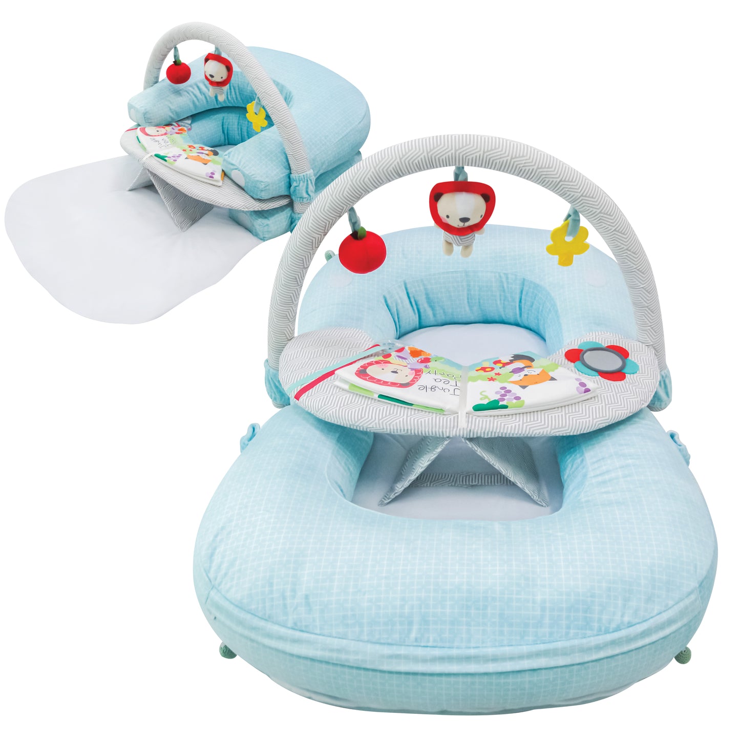 MOON Sit,Feed,Nap n Play -Blue