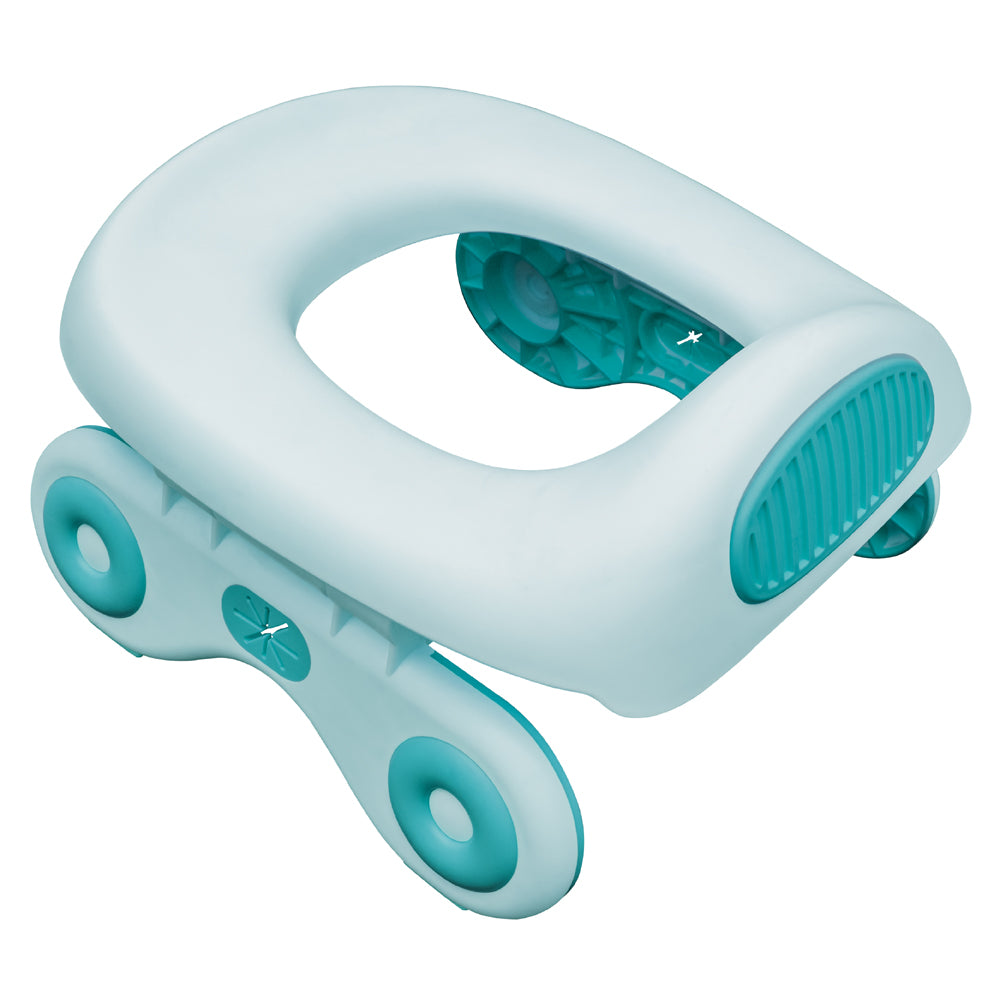MOON Travel Baby Potty Seat (Blue) / MOON Disposable Toilet Seat Cover (Dino, 66 x 63 cm)