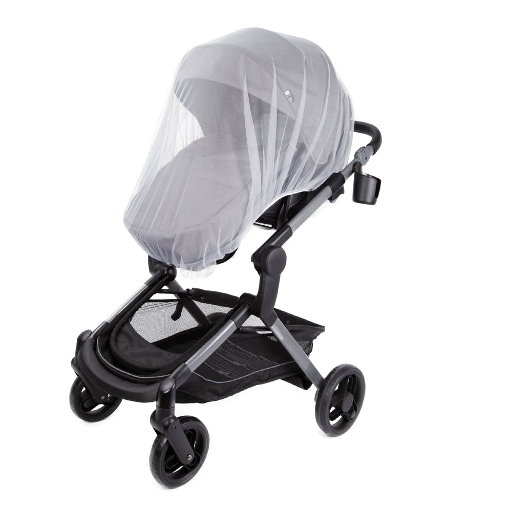 MOON Universal Stroller Mosquito Net, Breathable Mesh Net- for Stroller-White
