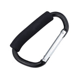 MOON Hands-Free Baby Stroller Hook - Durable, Lightweight & Strong - Black