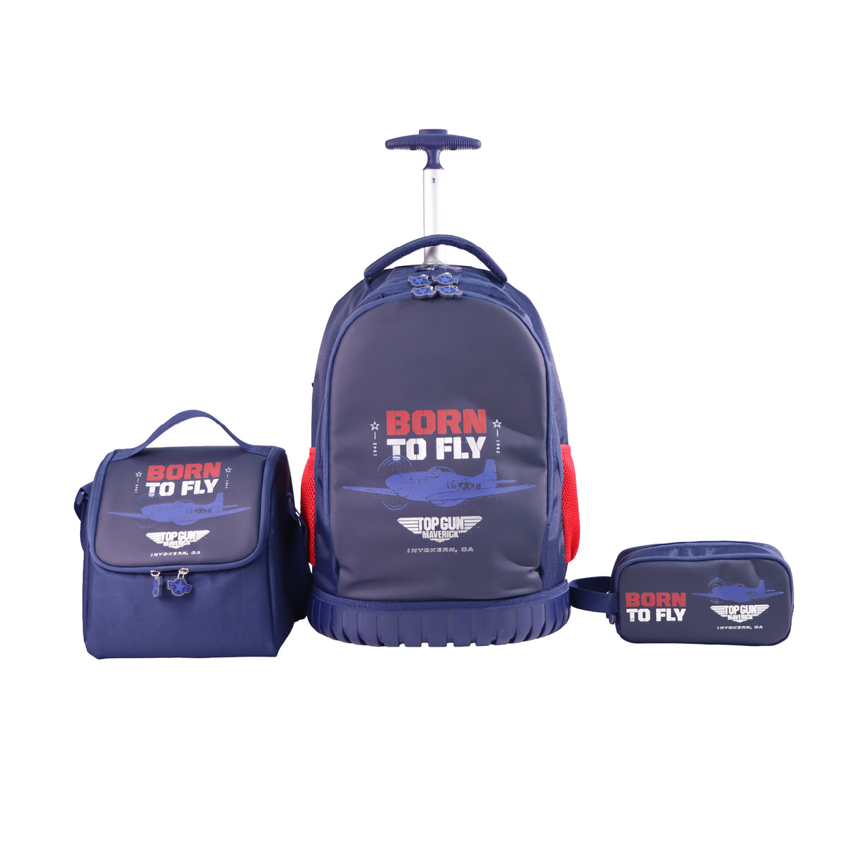 MOON Licensed Top Gun 3-in-1 Kids Trolley Set