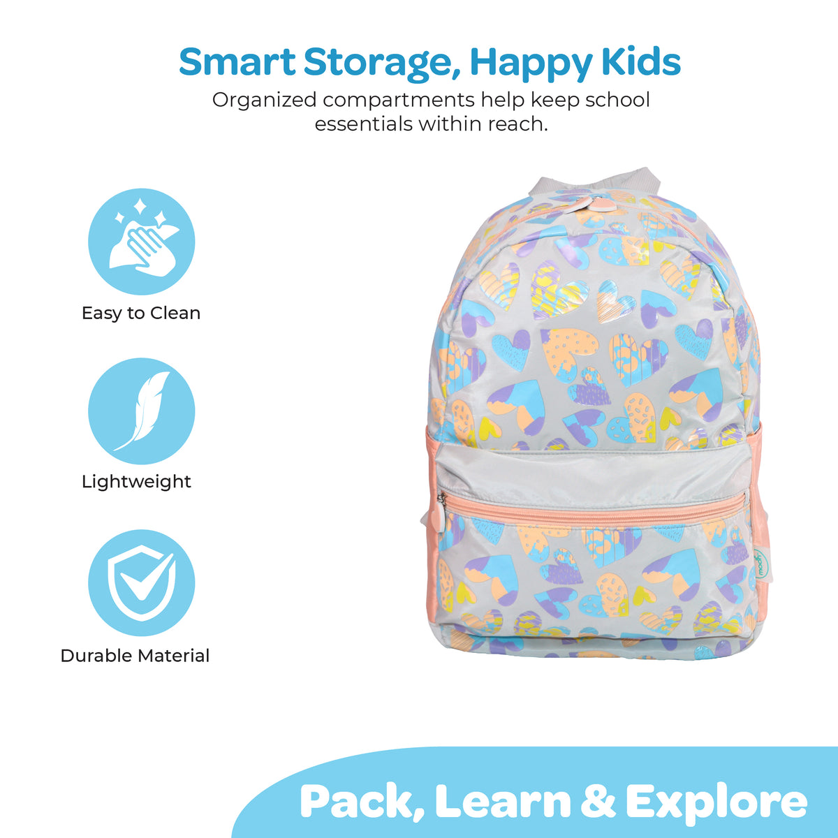 MOON 3 in 1 Kids Backpack Set