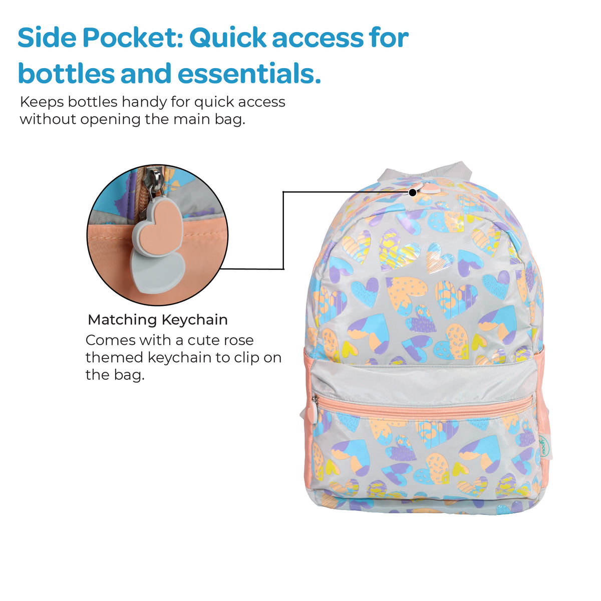 MOON 3 in 1 Kids Backpack Set