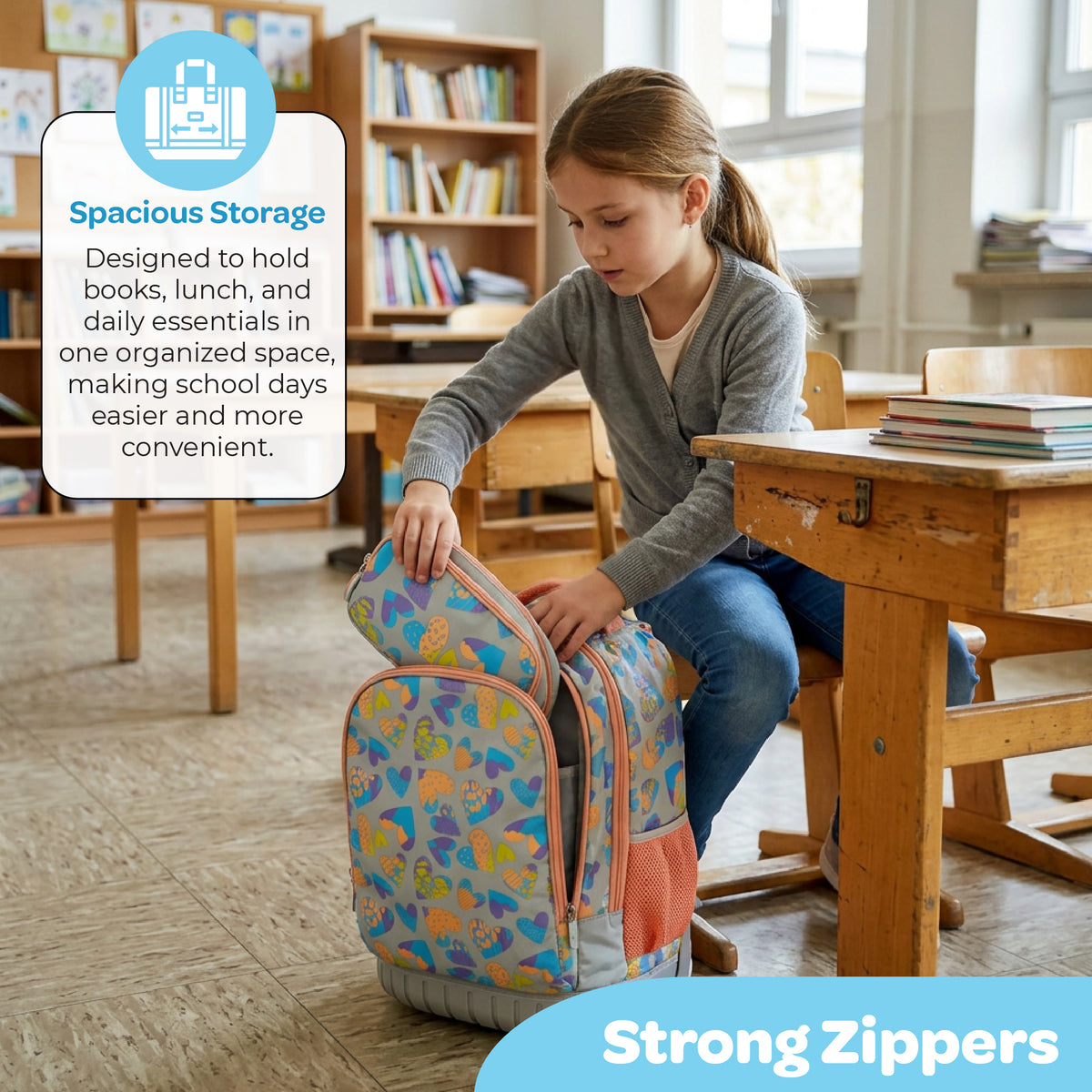 MOON 3 in 1 Kids Trolley Set