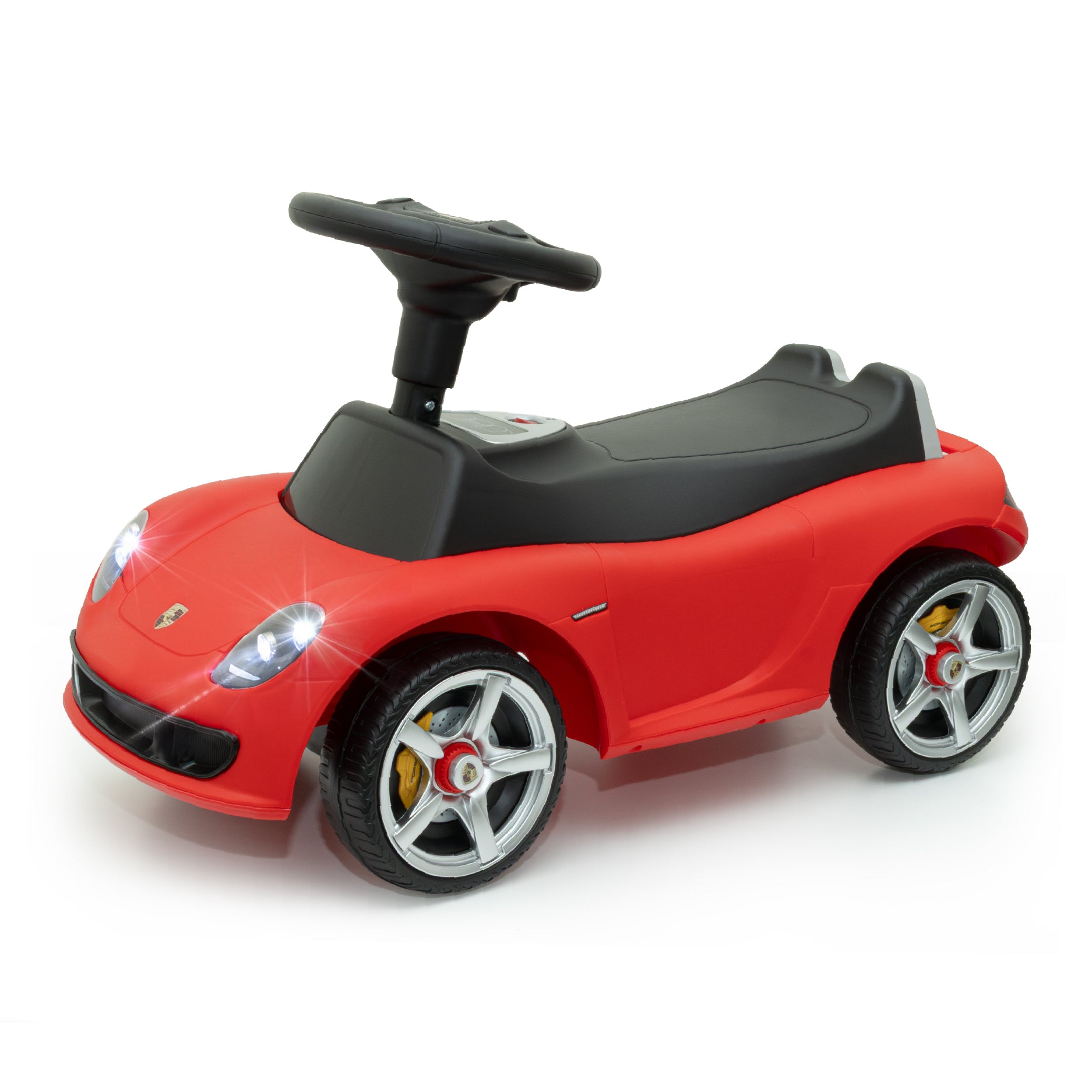 MOON Mini Motors Porsche Carrera GT Foot-to-Floor Ride-On ,1.5-5 Years -Red