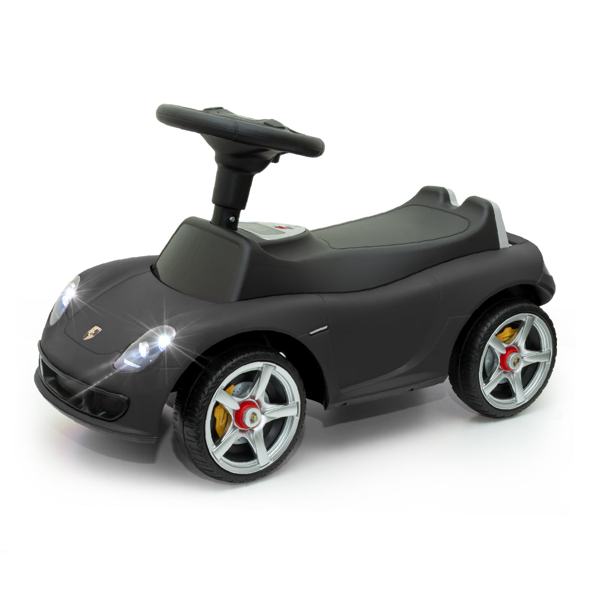 MOON Mini Motors Porsche Carrera GT Foot-to-Floor Ride-On ,1.5-5 Years-Black
