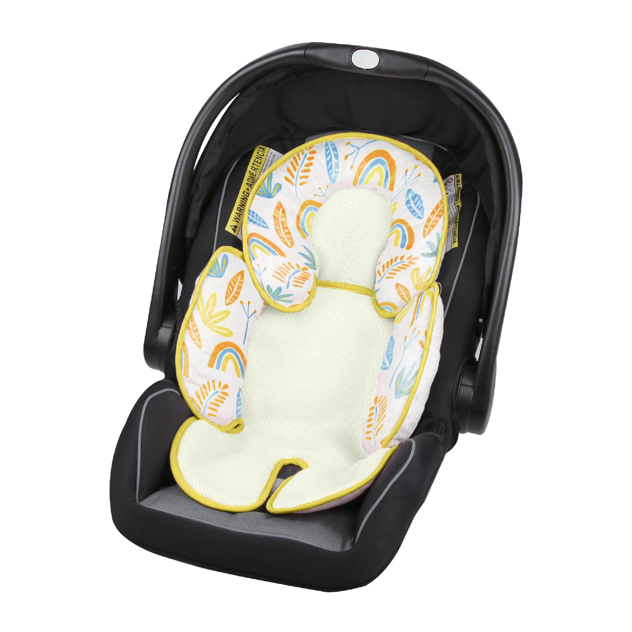 MOON Body Support Cushion-Car seat Pad Seat Warm Pad-Washable support pillow for new-born-Rainbow - The Moon Brand™