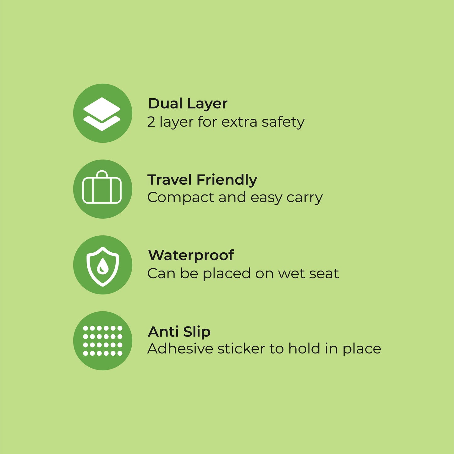 وعاء مرحاض للأطفال من مون مع وسادة من البولي يوريثان (أزرق) / غطاء مقعد مرحاض للاستخدام مرة واحدة من مون (ديناصور، 66 × 63 سم)