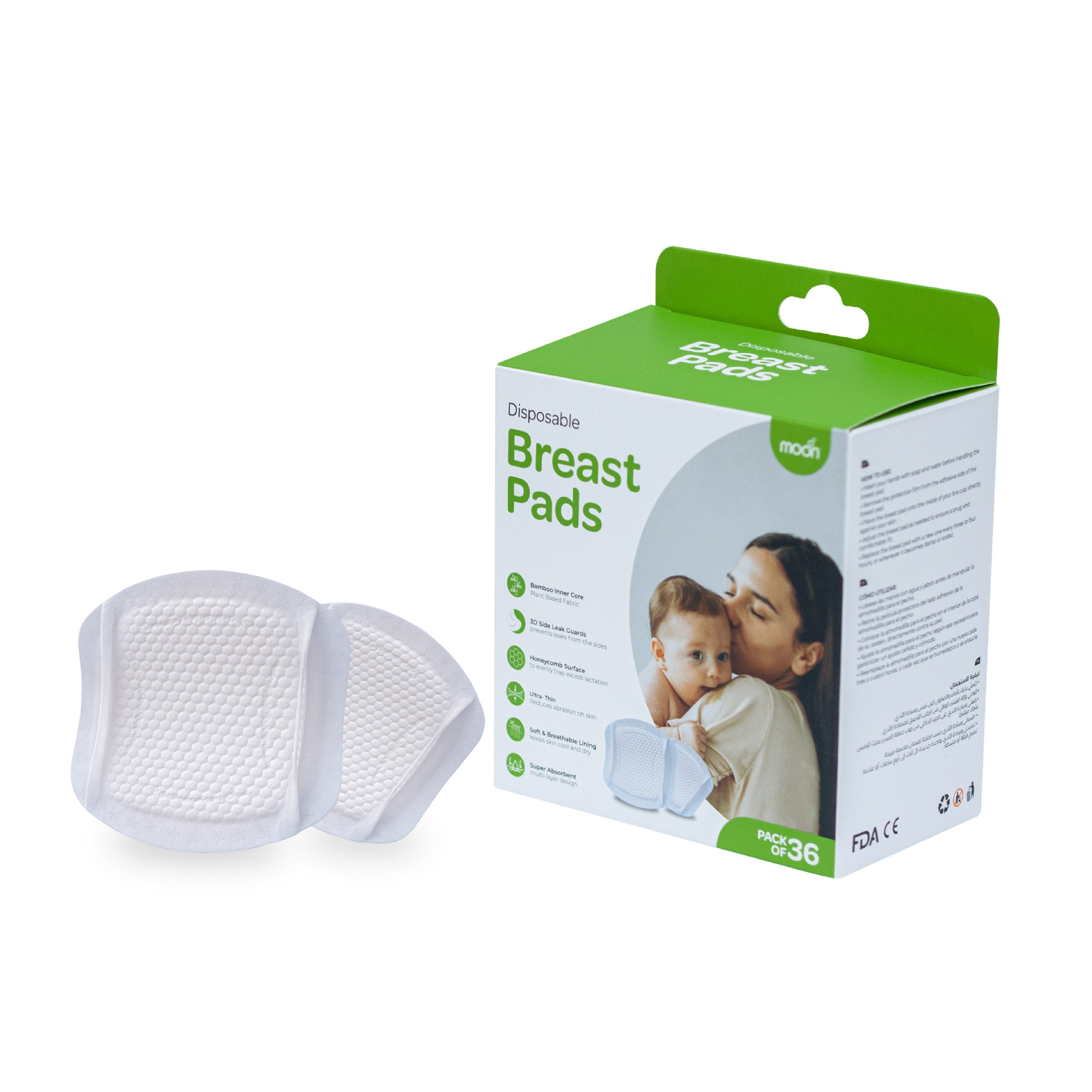 MOON Disposible BREAST PADS - The Moon Brand™