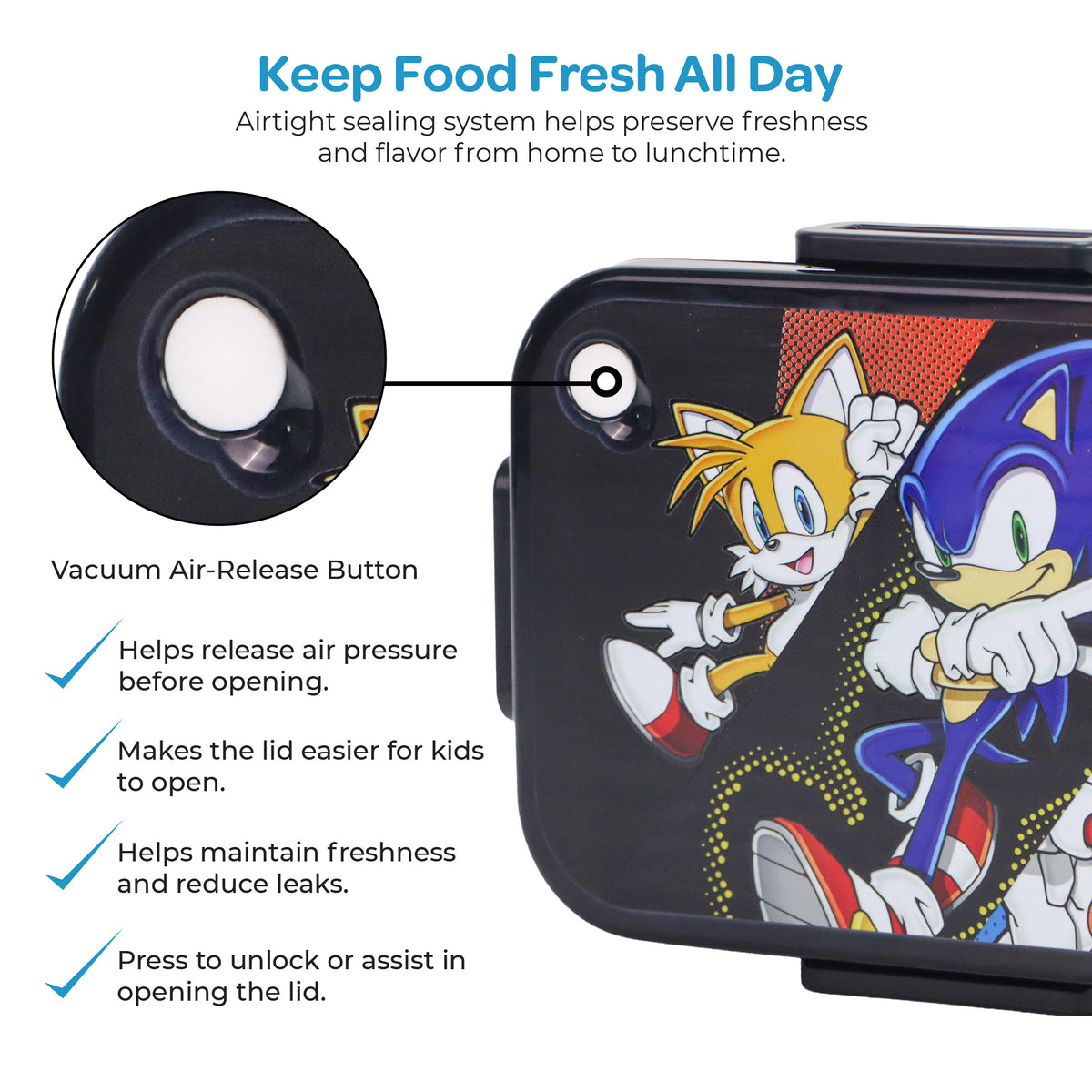 MOON Sonic Kids Lunch Box — The Moon Brand product image