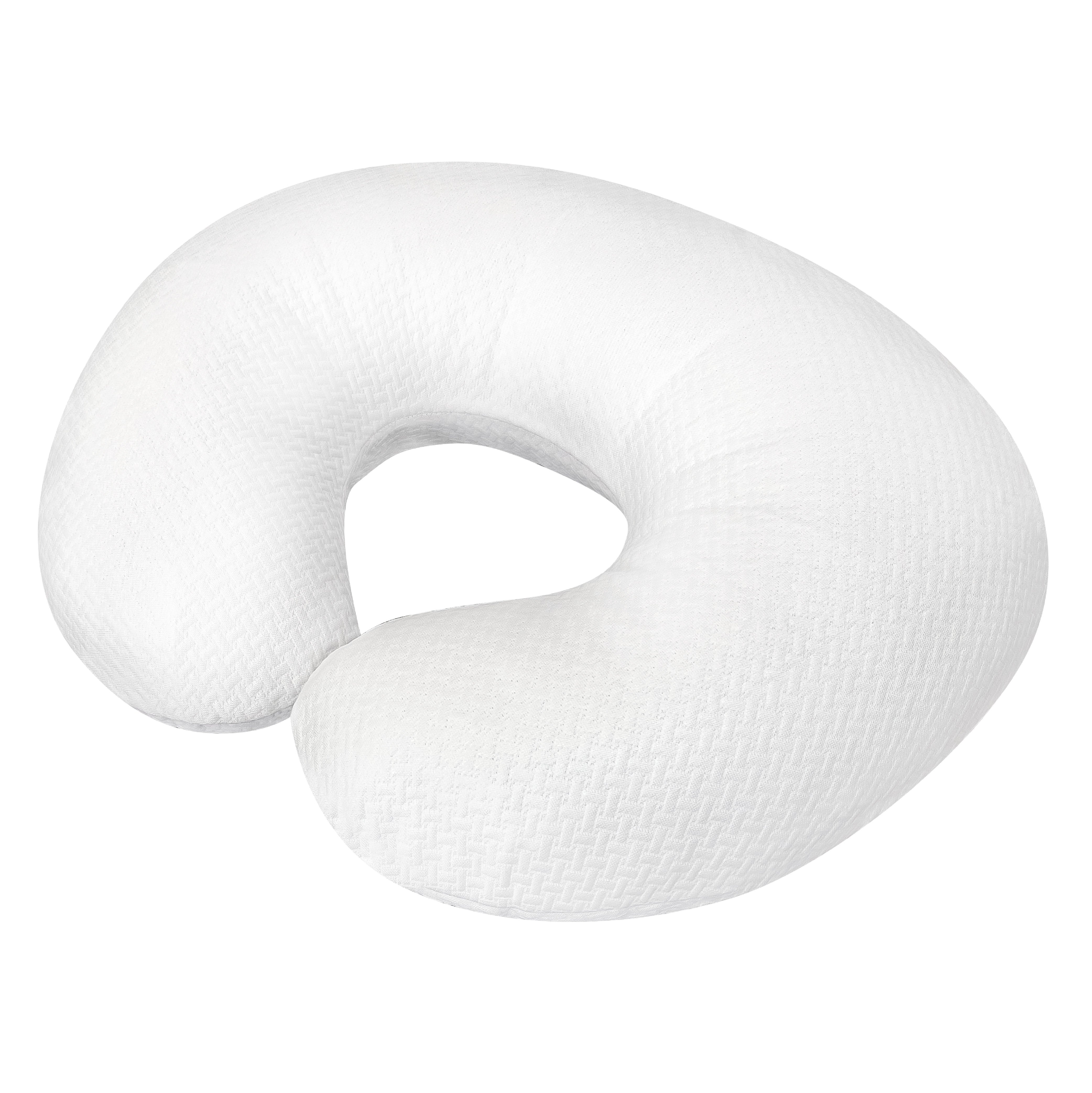 MOON Organic Feeding Nursing Pillow-White, organic fabric - The Moon Brand™