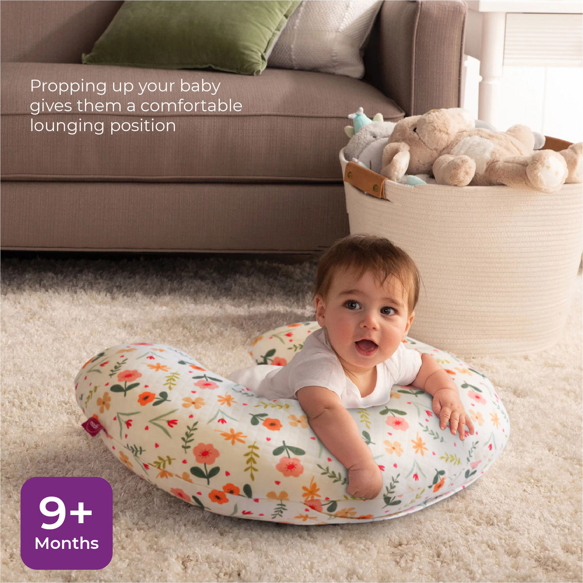 MOON Portable Nursing Breast Feeding Baby Support Pillow Cushion — The Moon Brand product image