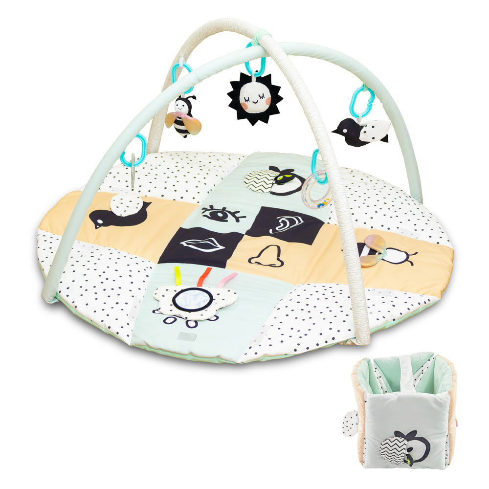 MOON Quirky 2-in-1 Convertible Playmat & Storage Bag - Sense of Organs - The Moon Brand™