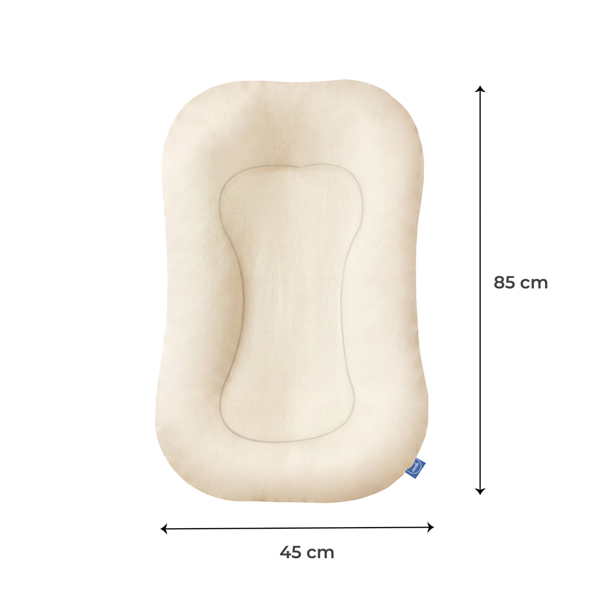 MOON Premium Baby Lounger - Beige
