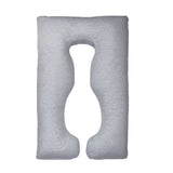 MOON Bamboo Full Body Pregnancy Pillow U-Shaped- Grey