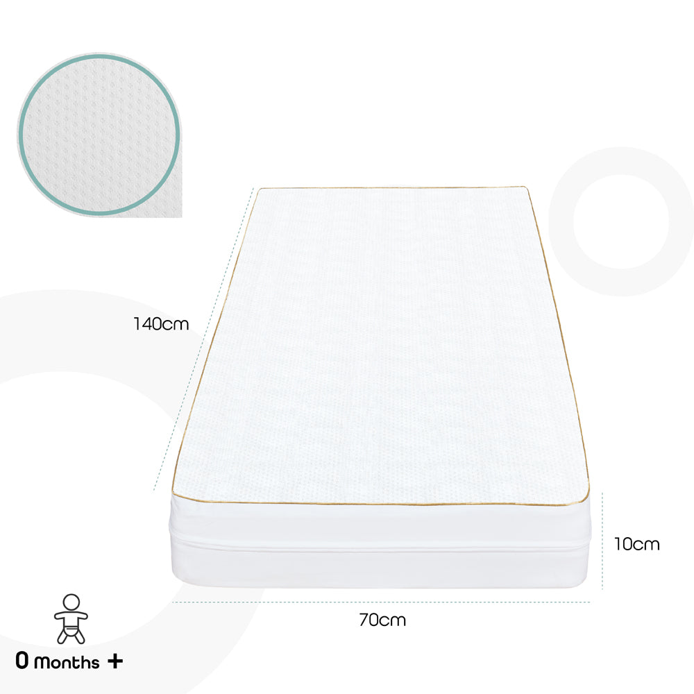 MOON Ventiflow Mattress 120 x 70x 10 cm