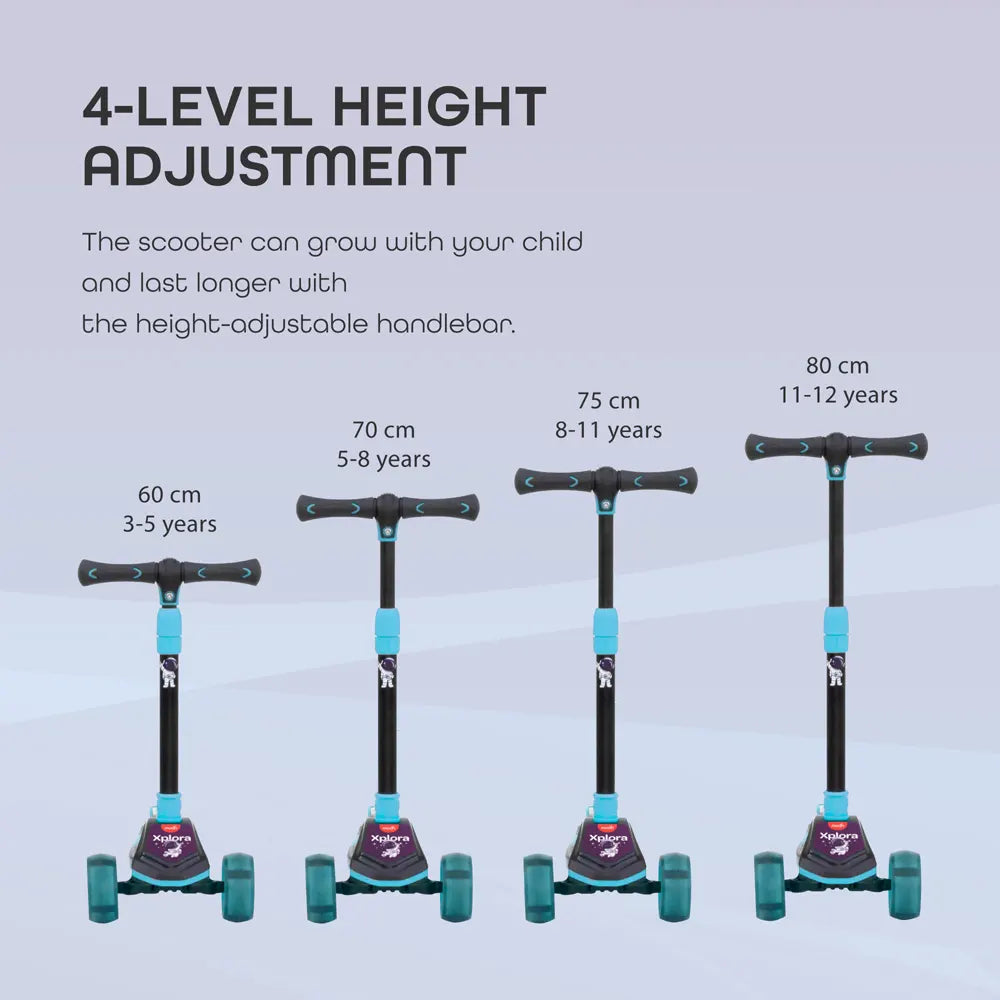 MOON Xplora Baby Scooter - Red/Blue — The Moon Brand product image