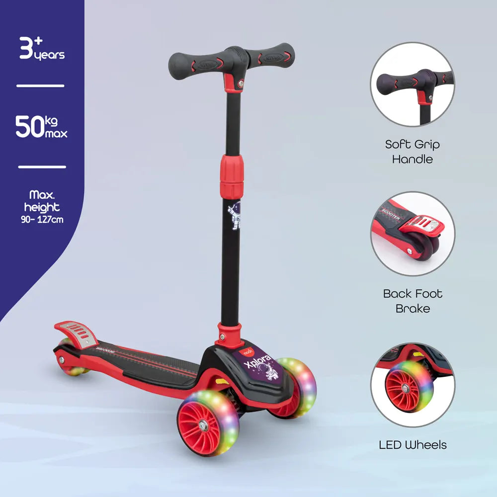 MOON Xplora Baby Scooter - Red/Blue