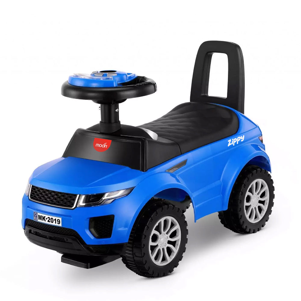 MOON Zippy Baby Sports Car, Blue - The Moon Brand™