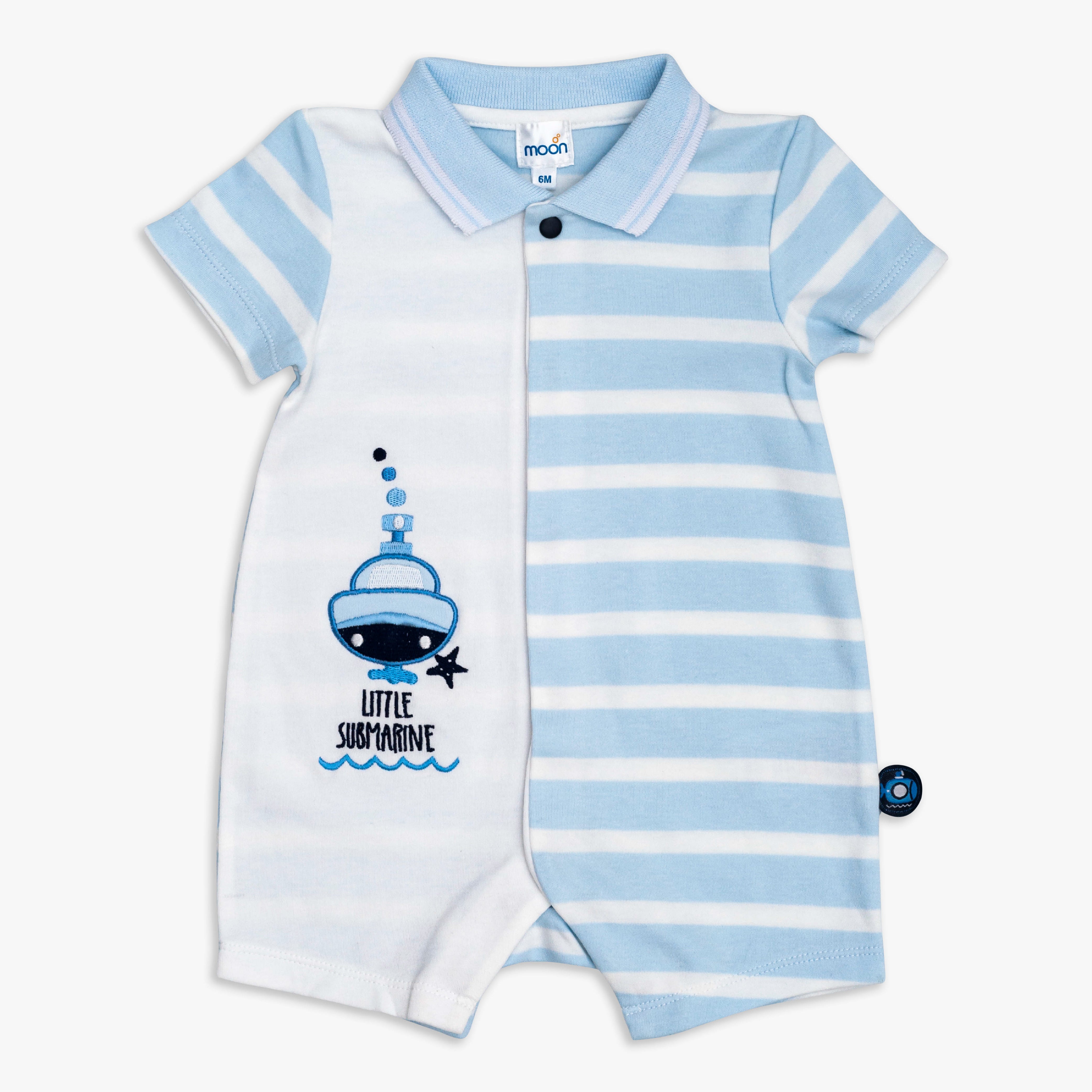 Romper Blue - The Moon Brand™