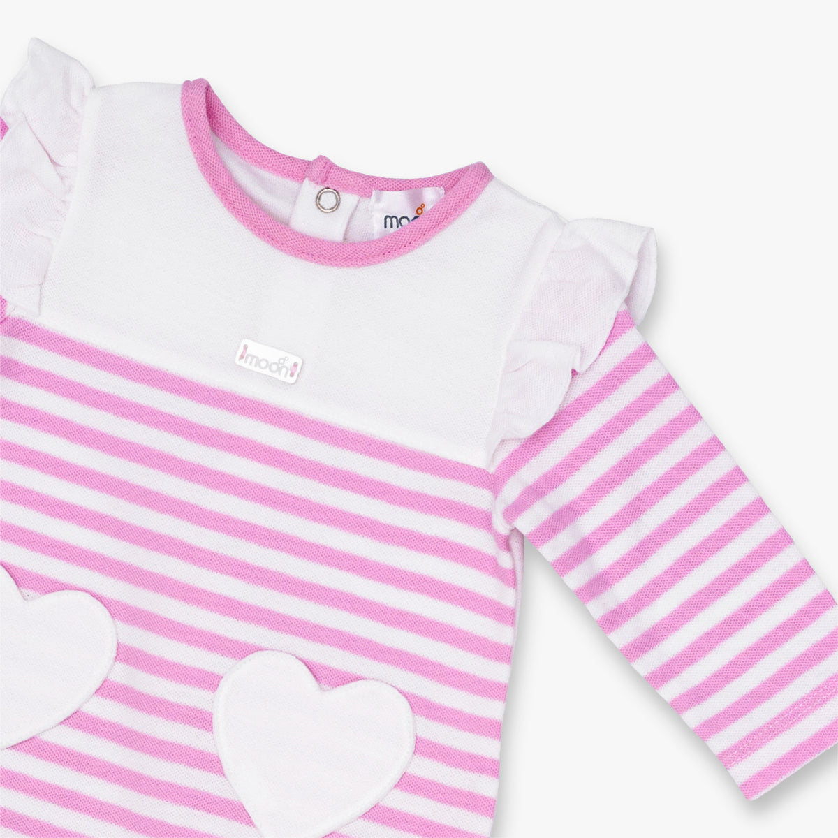 Cotton Sleepsuit Rose - The Moon Brand™