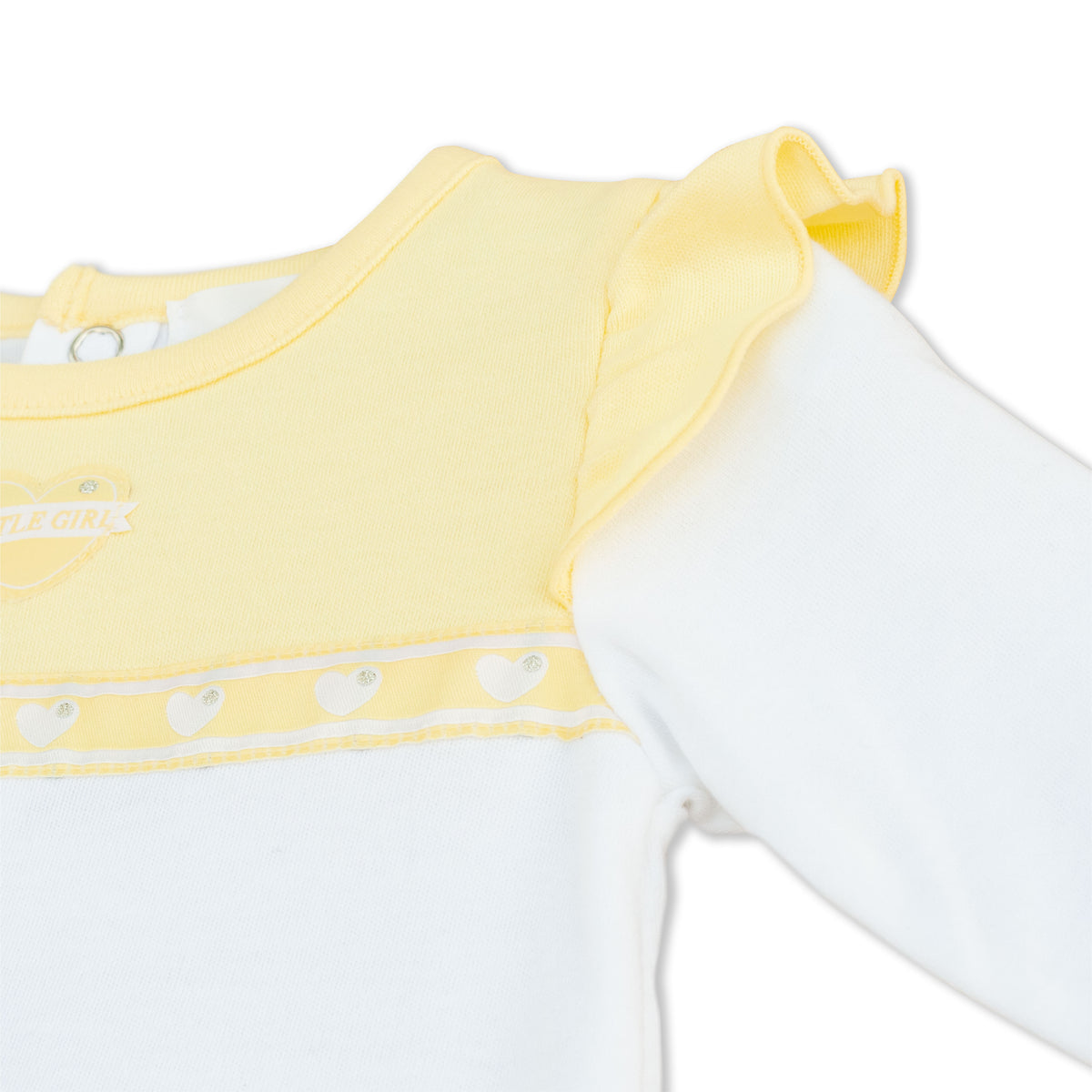 Cotton Sleepsuit Yellow - The Moon Brand™