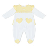 Cotton Sleepsuit Yellow