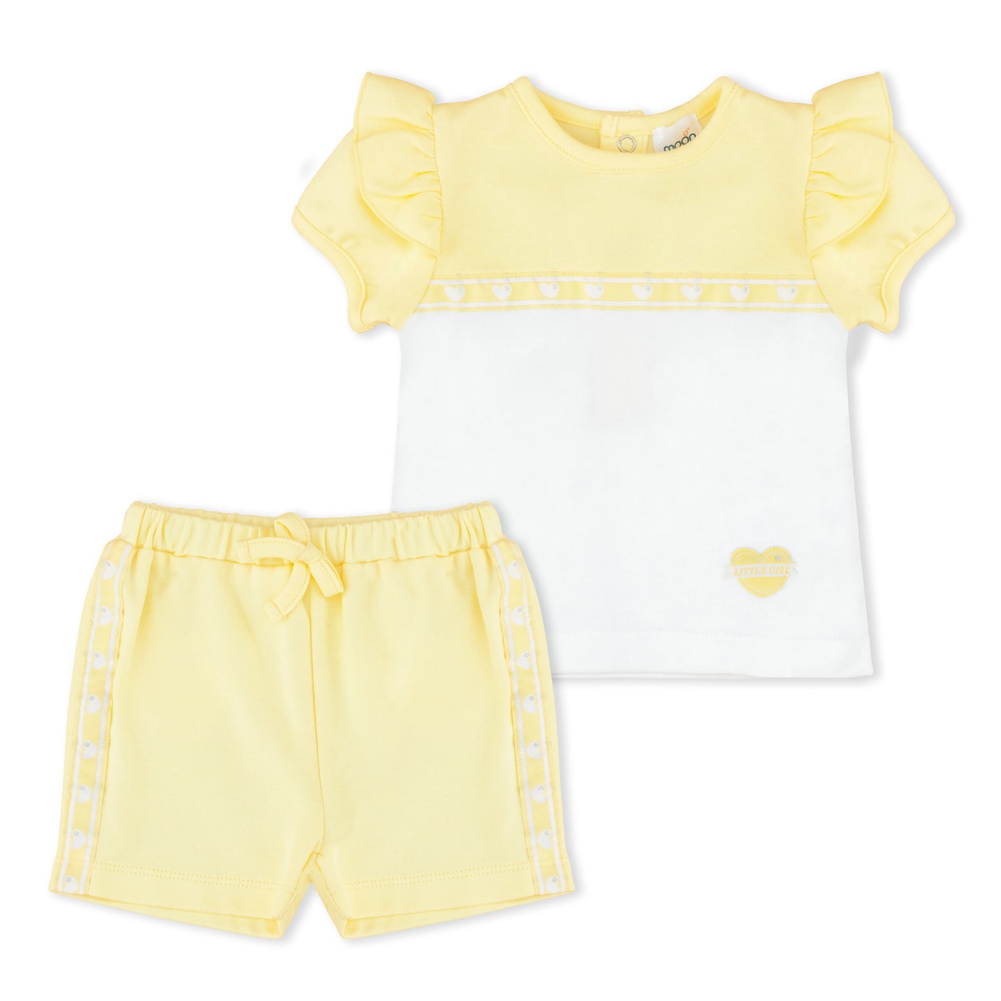 Top & Shorts Set Yellow