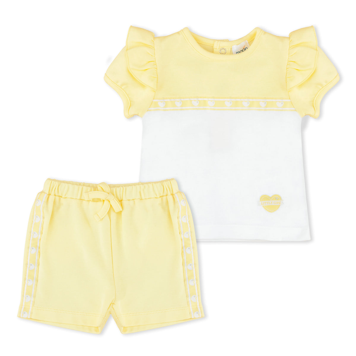 Top & Shorts Set Yellow - The Moon Brand™
