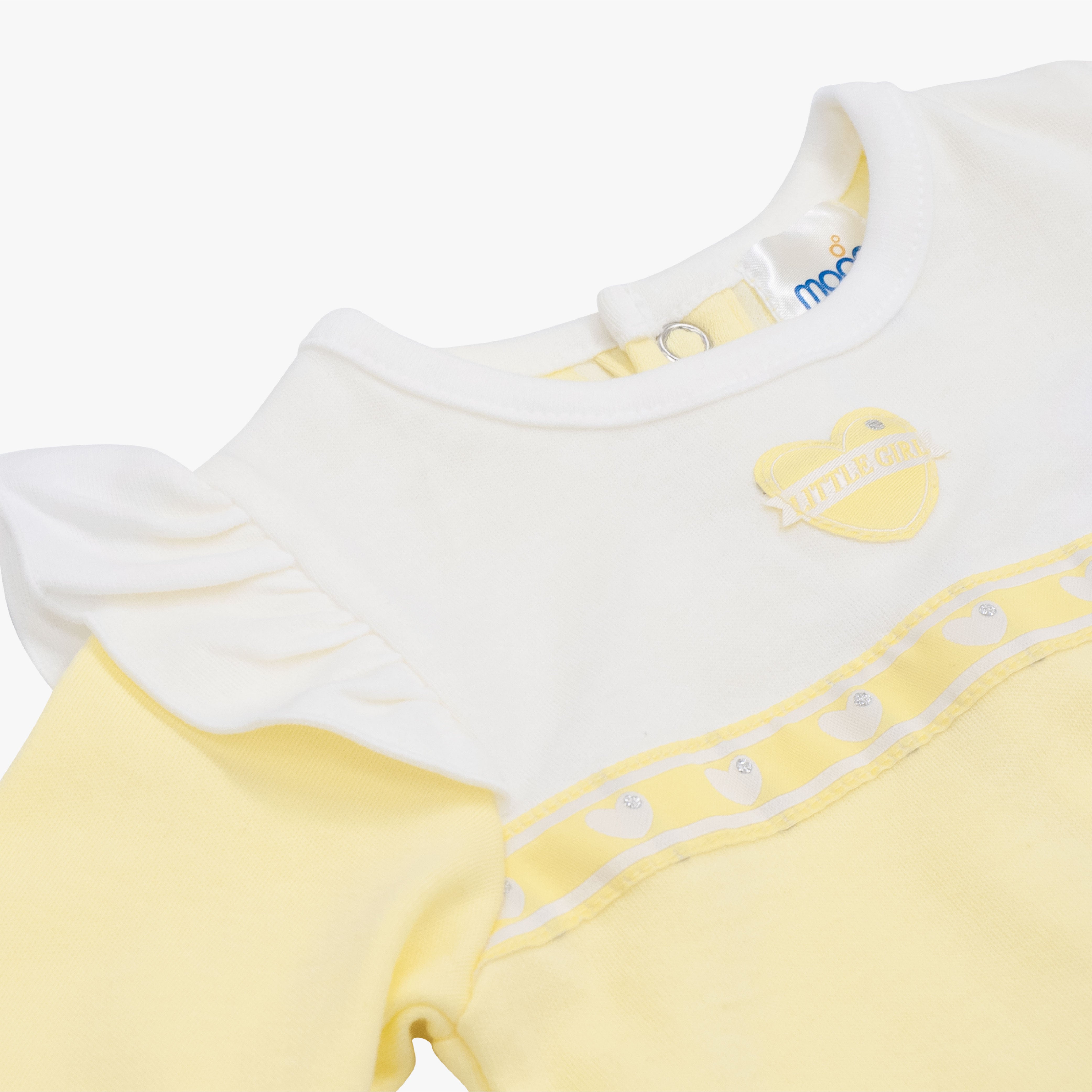 Cotton Sleepsuit Y/W - The Moon Brand™