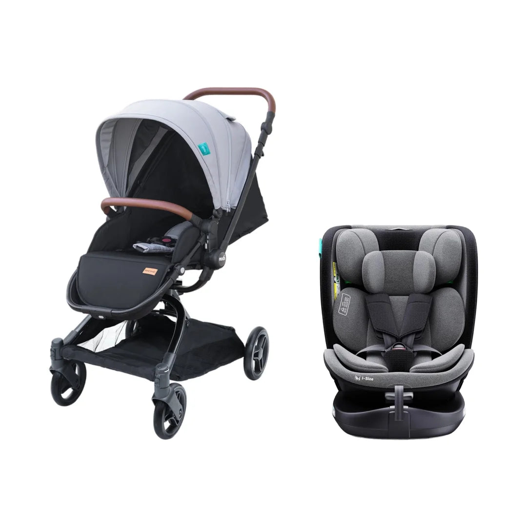 Ultimate Baby Travel Bundle Riche Stroller & Gyro pro - The Moon Brand™