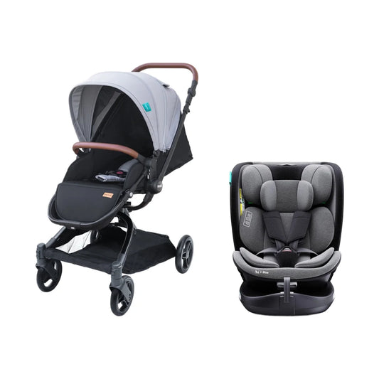 Ultimate Baby Travel Bundle Riche Stroller & Gyro pro